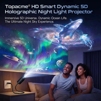 🌌 BVJ® 5D ⭐Mini Star Projector⭐ — Dynamic Galaxy Lighting for Bedrooms, Cars & Cosy Nights 🔥